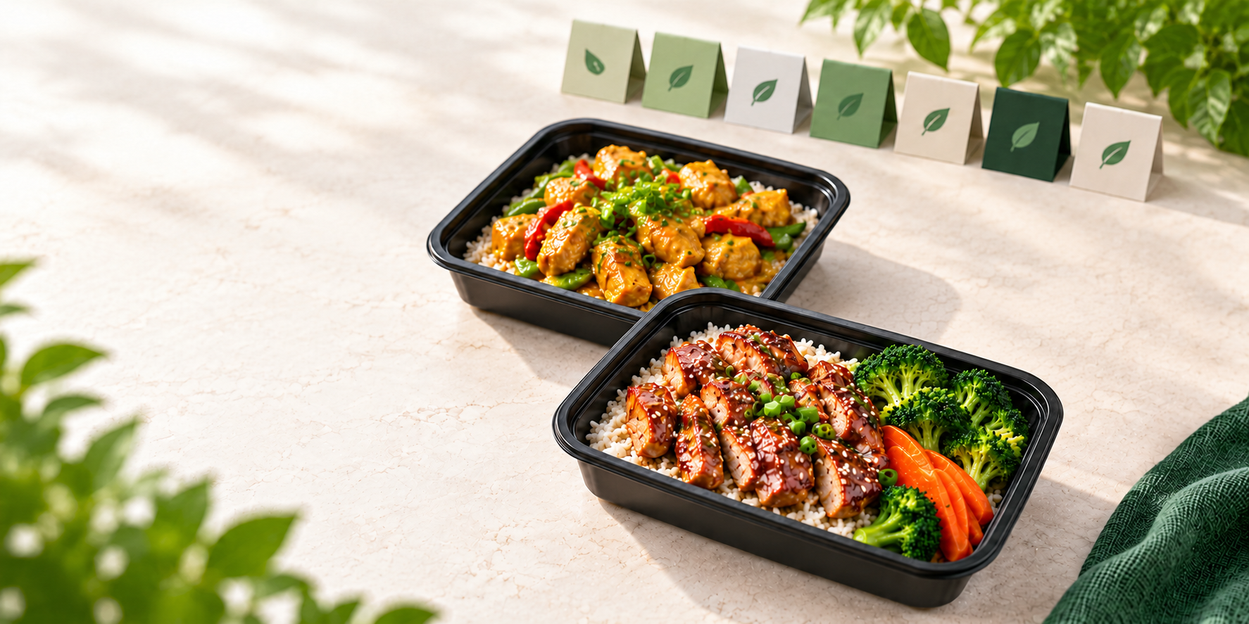 Seven-day GYMPLANT Fresh plan with freshly prepared lunch and dinner each day